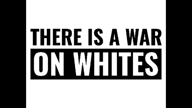 War on Whites poster
